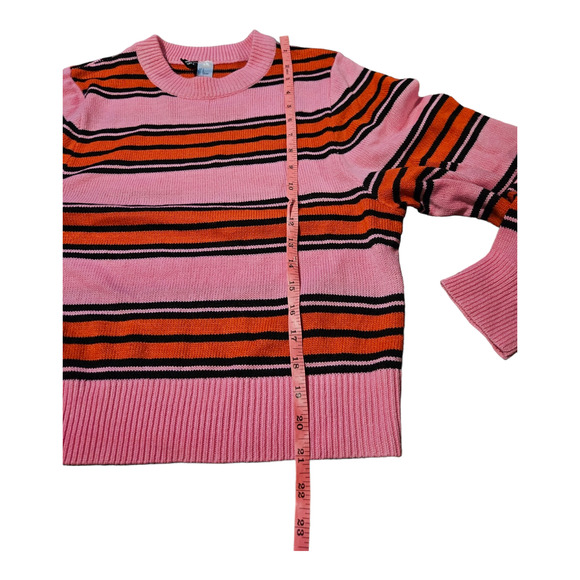 Divided by H&M Small Long Sleeve Striped Knit Sweater - Picture 6 of 7